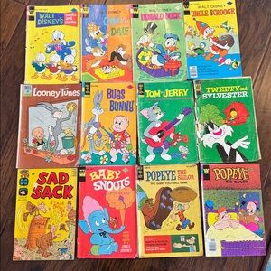 Comic Books Lot of 12, Vintage Comics 1975-1977